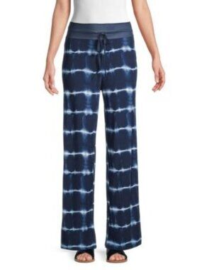 Stellah Denim Tie Dye Drawstring Pants